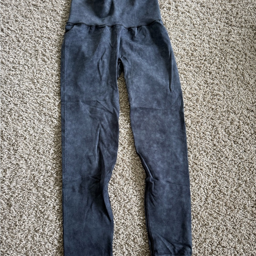 Yelete Charcoal High-Waisted Leggings